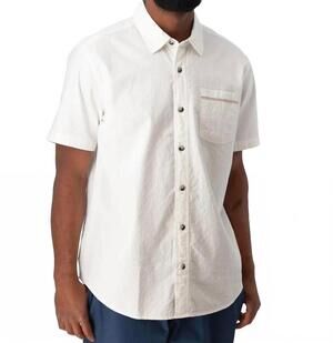NEW OLD RANCH daxton short sleeve shirt in white